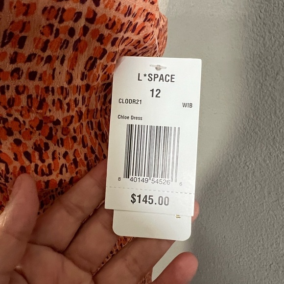 L*Space Chloe Dress in Wild Bunch size 12 - Picture 8 of 8